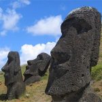 Моаи — фигуры на острове Пасхи