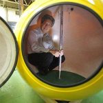 Японец изобрел спасательную капсулу от землетрясений и цунами